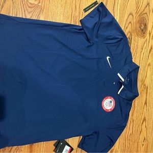 NWT Nike USA Olympic Polo